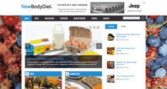 Desktop Screenshot of newbodydiet.com